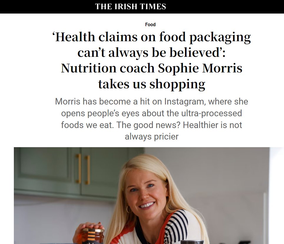 Dr David Robert Grimes (@drg1985) on Twitter photo Profoundly disappointing that the <a href="/IrishTimes/">The Irish Times</a> would run a puff piece on an utterly unqualified influencer who puts vulnerable people at risk with their incessant scaremongering. Especially poor form that dieticians who repeatedly expressed their concerns were ignored.. Profoundly disappointing that the <a href="/IrishTimes/">The Irish Times</a> would run a puff piece on an utterly unqualified influencer who puts vulnerable people at risk with their incessant scaremongering. Especially poor form that dieticians who repeatedly expressed their concerns were ignored..