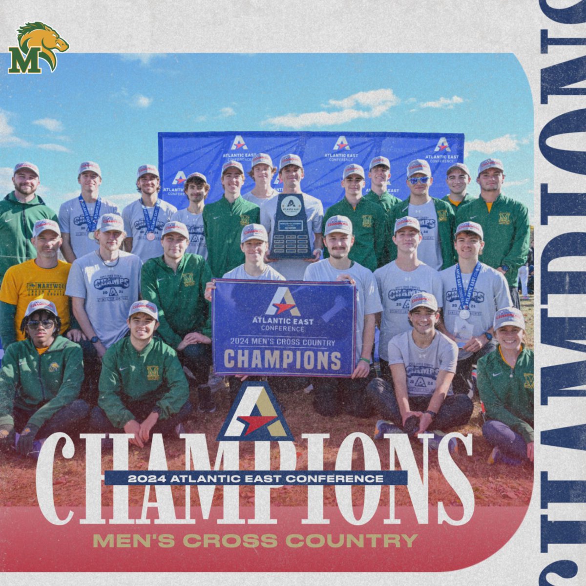 Congrats to Marywood on winning its sixth straight Men's Cross Country Title!