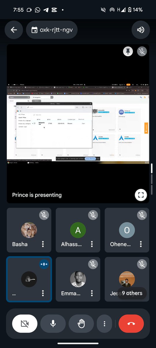 wikitech_knust's tweet image. Talking @KiwixOffline in our last session of Hacktoberfest: Code and Contribute🎉
Thanks to @OFWAFRICA for their unwavering support and our collaborators and friends at @campuscodeknust @thecssknust @AcesKnust for making this a successful one 🍻
#Hacktoberfest #openknowledge