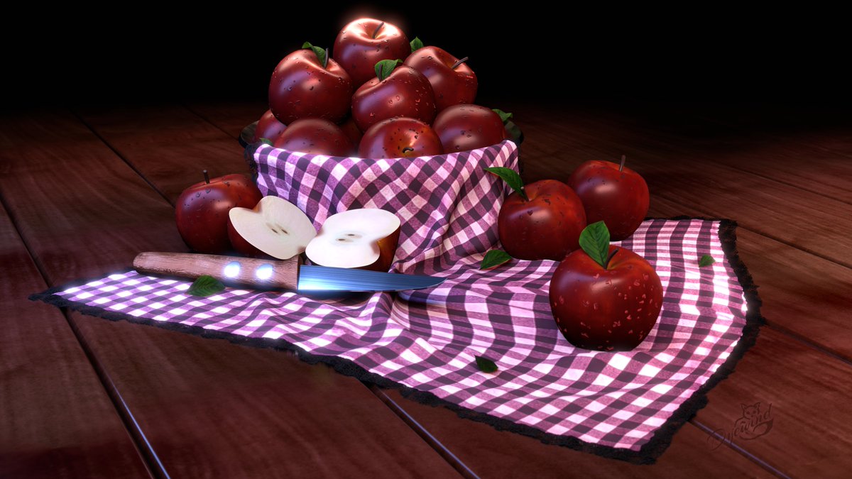 Dyewind1's tweet image. Following along with a Blender tutorial series.

Check out the Blender tutorial here:
youtube.com/watch?v=j14b25…

#cgboost #3dtutorial #blender #stilllife #apples