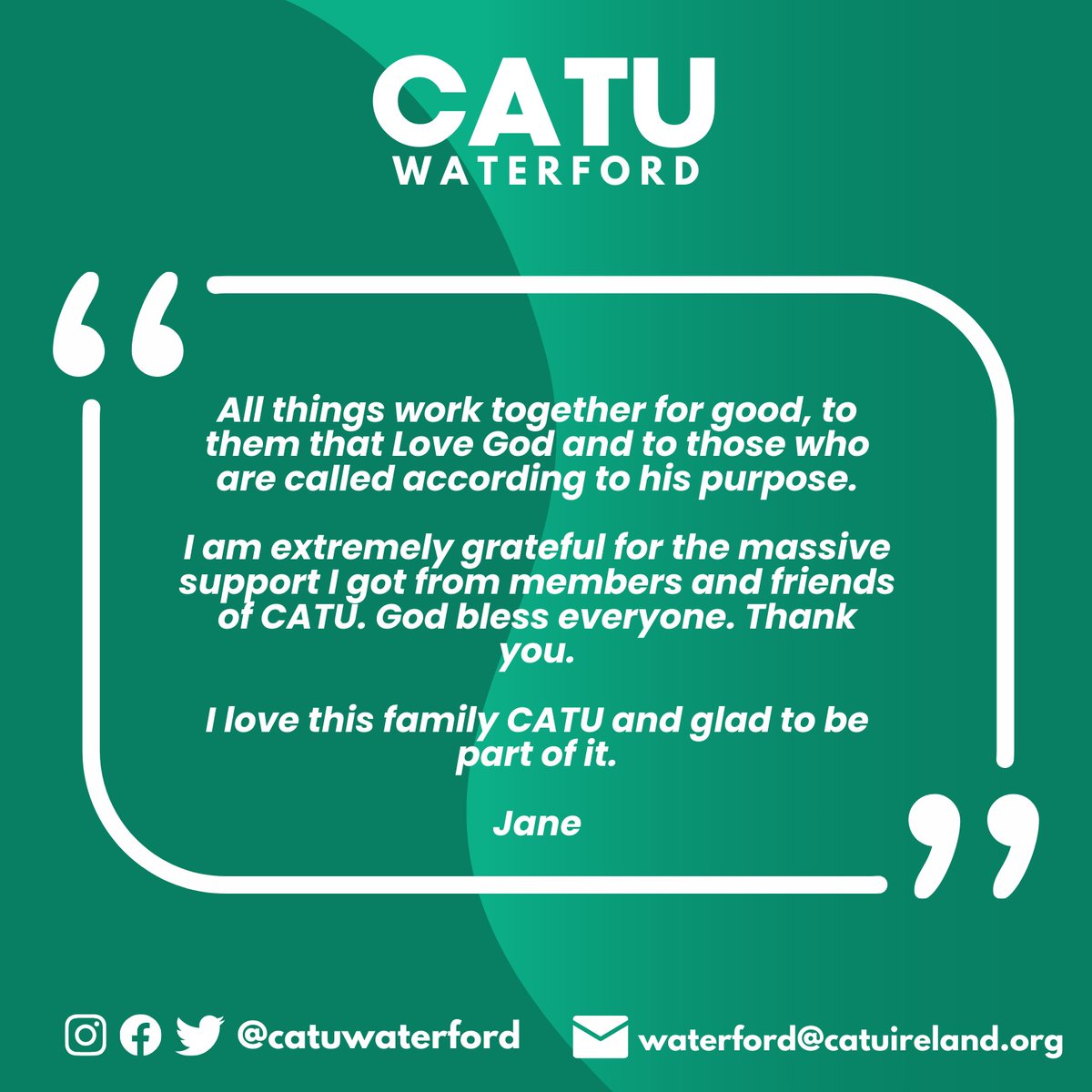 CatuWaterford's tweet photo. A win for our member Jane 🙌
#HousingCrisis #TenantsUnion #TenantsRights #Housing #Home #Homelessness #CATU #Ireland #IrishNews #Waterford #HousingIreland #JoinCATU #Student #CollectiveAction https://t.co/DD0WX8GCMq