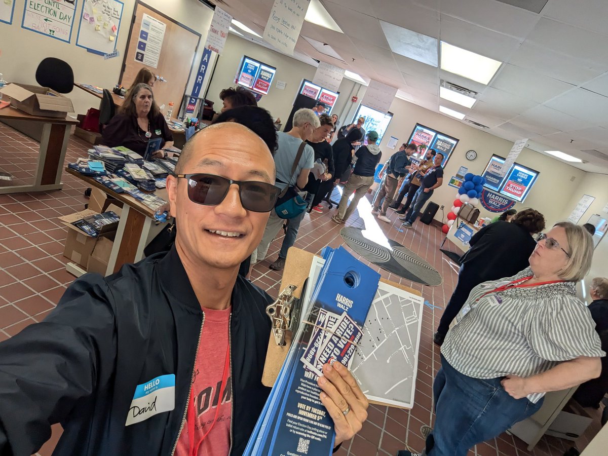 David Moon (@davidmoon2014) on Twitter photo I'm out knocking doors for Kamala Harris in Pennsylvania today for the home stretch. Let's get it!
And if you can knock doors in MoCo for <a href="/AlsobrooksForMD/">Angela Alsobrooks</a> & <a href="/April4Congress/">April McClain Delaney</a>, please sign up here: mobilize.us/mdvictory/even… I'm out knocking doors for Kamala Harris in Pennsylvania today for the home stretch. Let's get it!
And if you can knock doors in MoCo for <a href="/AlsobrooksForMD/">Angela Alsobrooks</a> & <a href="/April4Congress/">April McClain Delaney</a>, please sign up here: mobilize.us/mdvictory/even…