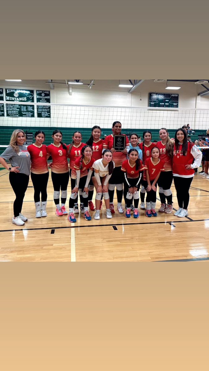 Congratulations to Coach Lopez and Coach Vead  and their 8th Grade Volleyball Division II 2nd Place finish. #Adkinspride