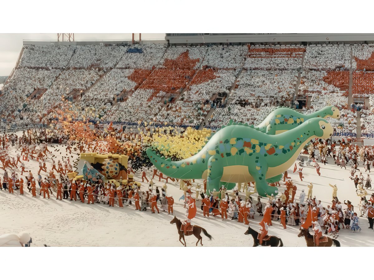 The opening of the 1988 Calgary Winter Games