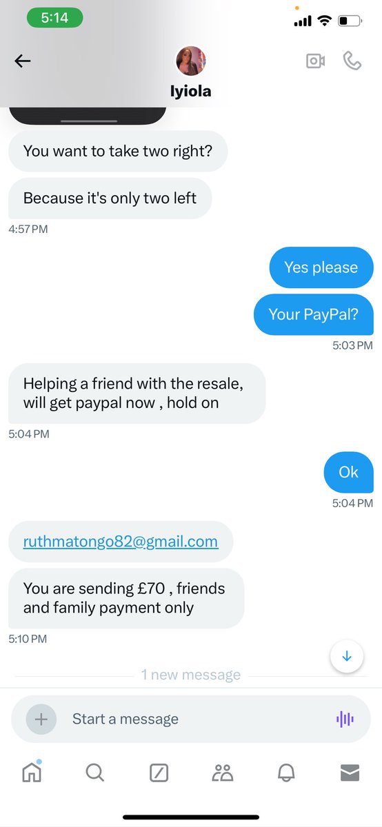 Cookie_M2's tweet photo. @Lasky7777  ‼️⚠️⛔️SCAMMER 🚨 ‼️⛔️ https://t.co/CmBwXiML6J
