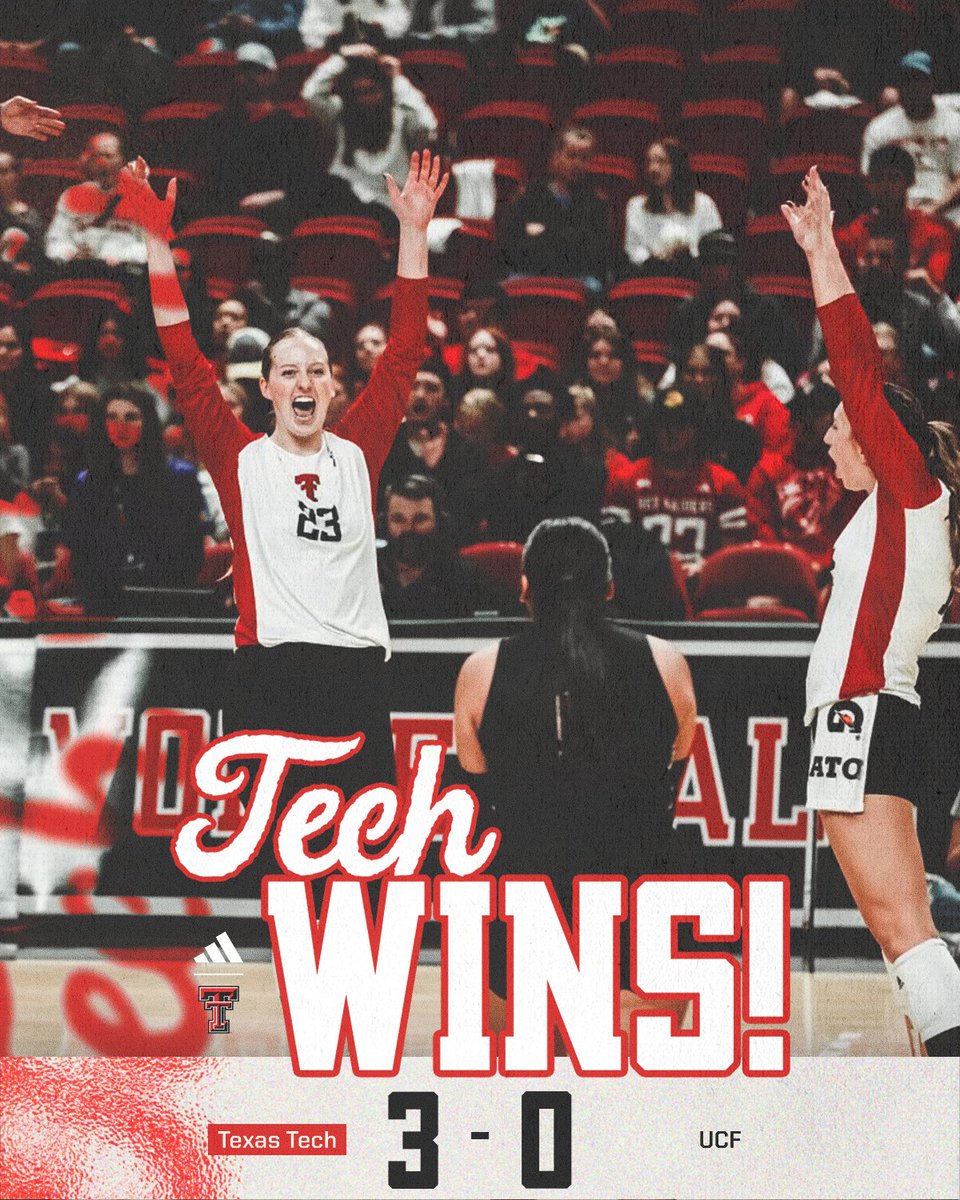 Texas Tech Volleyball tweet media