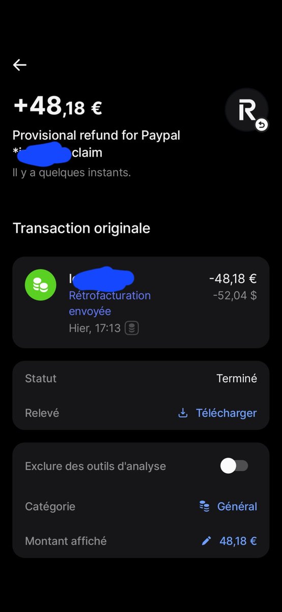 emilie_341's tweet photo. @ubereats_tech Fils de pute t'as essayé de me scam mais j'ai été refund https://t.co/Ll5G352wj5