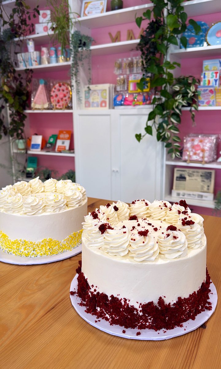 We had a last minute order cancellation today! If anyone’s in need of a cake for this weekend, we have a 8” Red Velvet cake and an 8” Lemon Poppyseed cake. Dm me if you’re interested! #yeg