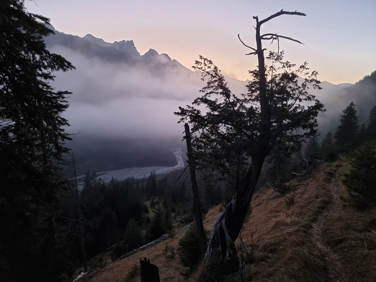 la_ontel's tweet photo. Auf dem Runterweg verabschiedet sich die Sonne, nach Sonnenuntergang zieht der Nebel rein.. https://t.co/1sF6ElWGTe