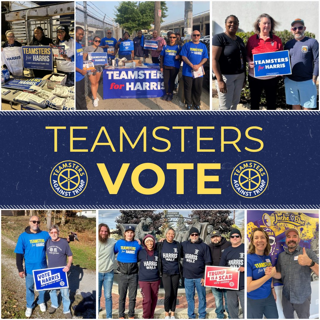 Teamsters Against Trump (@tmstrsstoptrump) on Twitter photo Vote for our pensions.
Vote for our health and safety on the job.
Vote for our union rights.
Vote for <a href="/KamalaHarris/">Kamala Harris</a>. Vote for our pensions.
Vote for our health and safety on the job.
Vote for our union rights.
Vote for <a href="/KamalaHarris/">Kamala Harris</a>.