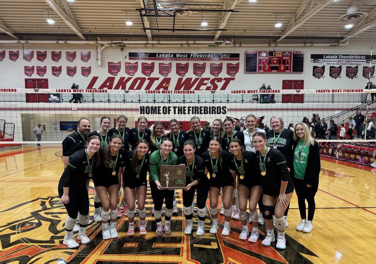 Regional Champions 🏐💚
Way to go Saints!!!

#GoSaints