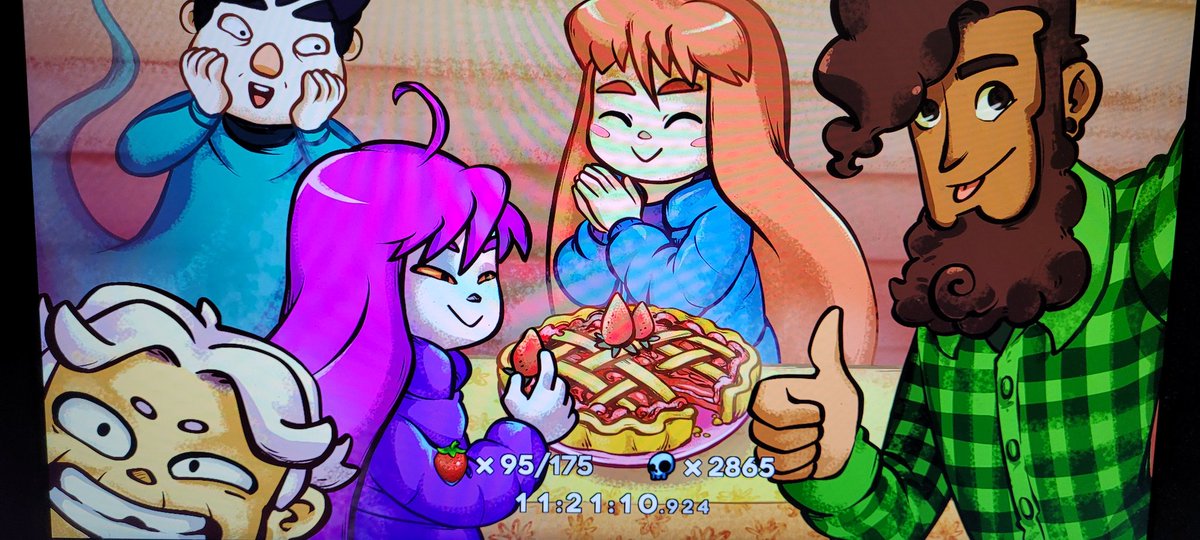 DenkiManiac's tweet photo. Lo que me ha costado pasármelo coño, pero la verdad es que ha sido súper bonito este juego 
#Celeste https://t.co/XyX9Z5ajqi