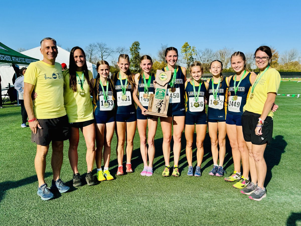 Thomas Wilson (@twil2323) on Twitter photo Huge congrats to the Lancaster girls country team for winning the Division I State Championship. It is the first state team title in girls sports school history. <a href="/LadyGalesCC/">Lady Gales Distance</a> <a href="/lancastergales/">LancasterGales</a> Huge congrats to the Lancaster girls country team for winning the Division I State Championship. It is the first state team title in girls sports school history. <a href="/LadyGalesCC/">Lady Gales Distance</a> <a href="/lancastergales/">LancasterGales</a>