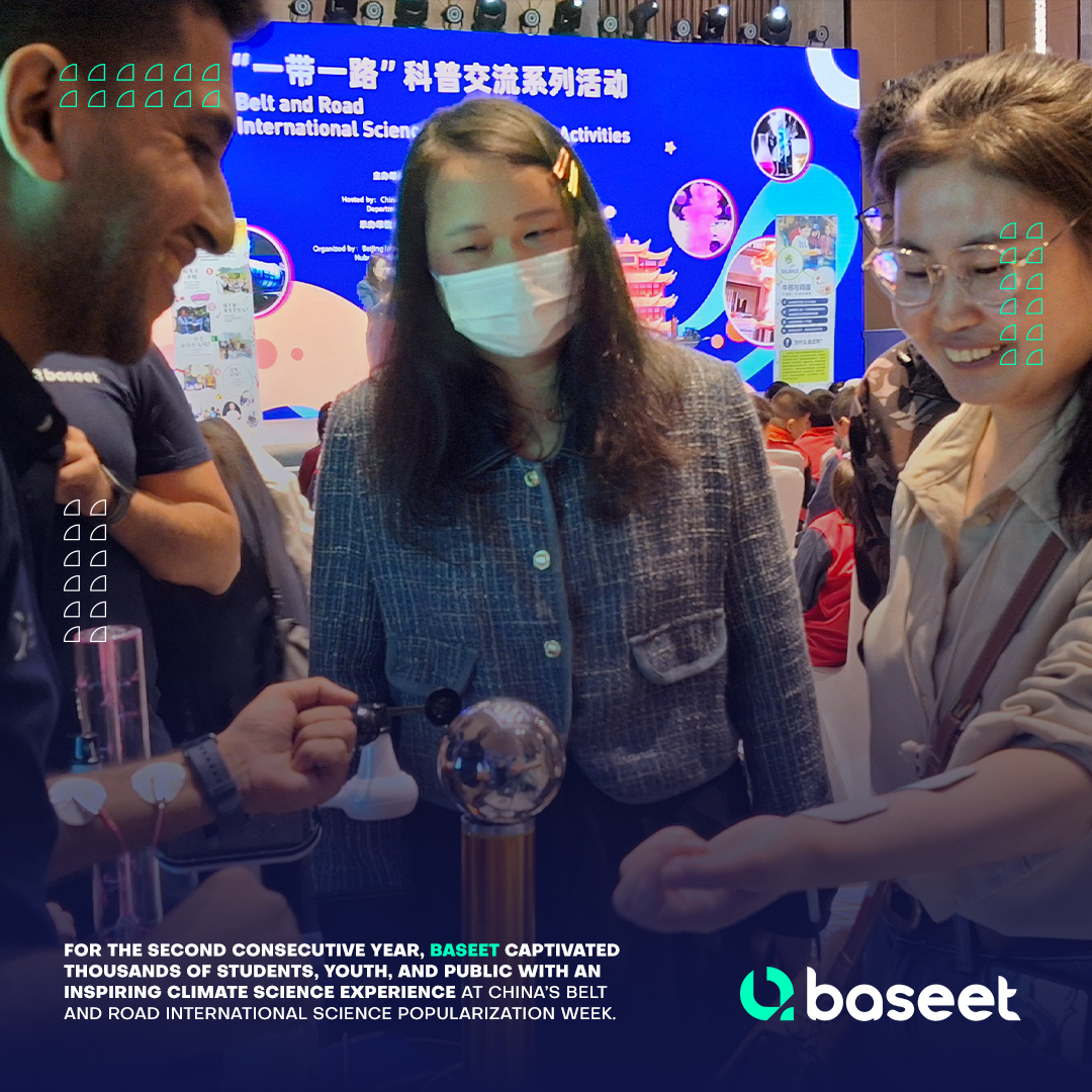 baseeteducation's tweet photo. Baseet delivered a unique edutainment experience through a dynamic lineup, including Climate Science Show, Energy Transition Activities, and Green Mayor Challenge. 
#Baseet #NewLearningJourney #China #BeltandRoad https://t.co/n03d4JHEse