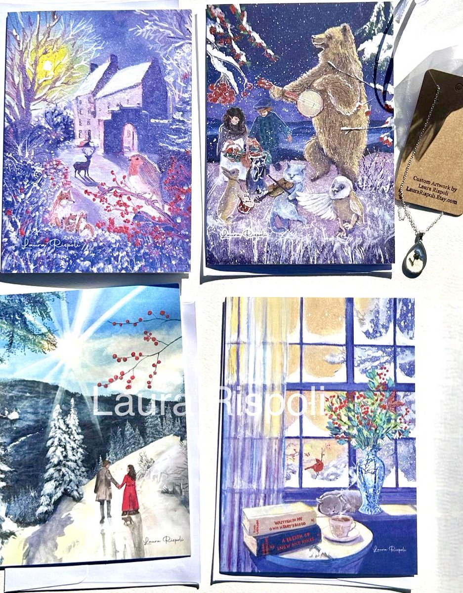 Laura Rispoli 🎨 (@laurarispoliart) on Twitter photo These are cards of my oil and watercolor paintings🙏please share💙Inspired by #outlander #lallybroch #midhopecastle #forgetmenotflowers #bestbooks #bestseries #snow #adso #robinbirds #blueridge #jamieandclaire #forgetmenots <a href="/Writer_DG/">Diana Gabaldon</a> thank you so much! LauraRispoli.Etsy.com These are cards of my oil and watercolor paintings🙏please share💙Inspired by #outlander #lallybroch #midhopecastle #forgetmenotflowers #bestbooks #bestseries #snow #adso #robinbirds #blueridge #jamieandclaire #forgetmenots <a href="/Writer_DG/">Diana Gabaldon</a> thank you so much! LauraRispoli.Etsy.com