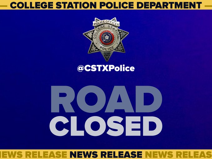 College Station Police Department (@cstxpolice) on Twitter photo TRAFFIC ADVISORY:
<a href="/CSTXPolice/">College Station Police Department</a> will have all northbound SH 6 north of Rock Prairie shut down to due motor vehicle accident. Please avoid the area if possible. TRAFFIC ADVISORY:
<a href="/CSTXPolice/">College Station Police Department</a> will have all northbound SH 6 north of Rock Prairie shut down to due motor vehicle accident. Please avoid the area if possible.
