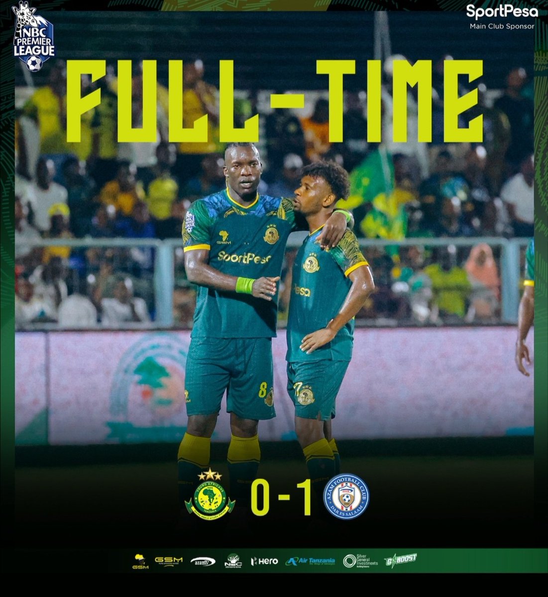 In defeat,In winning...Only Forwarrd
#yangasc #wananchi #youngafrica