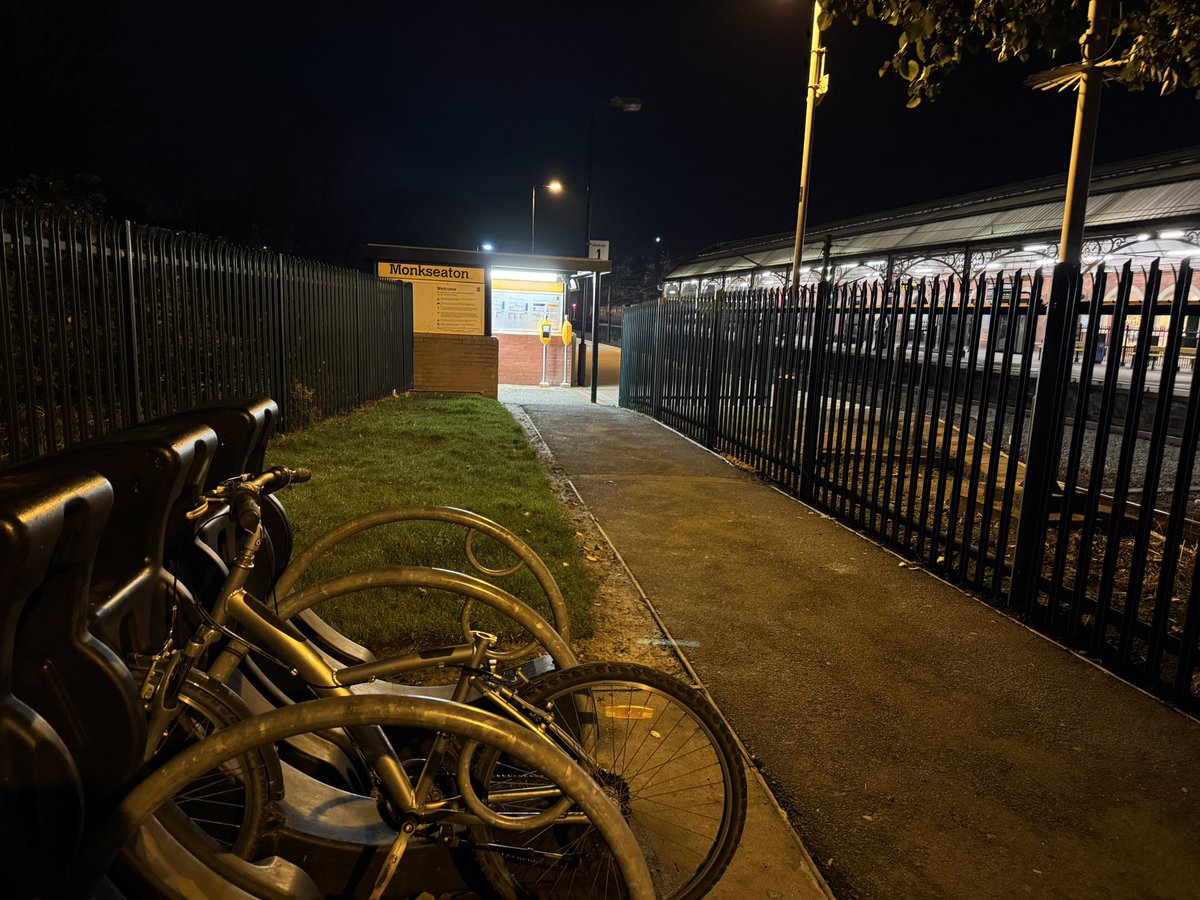 Alistair Shutt (@alistairshutt) on Twitter photo “Nexus has invested to improve the integration between cycling and Metro, by providing new high quality bike storage at Metro stations and interchanges. ” …right sentiment but much to improve still. <a href="/My_Metro/">Tyne and Wear Metro</a> <a href="/NTCouncilTeam/">North Tyneside Council</a> “Nexus has invested to improve the integration between cycling and Metro, by providing new high quality bike storage at Metro stations and interchanges. ” …right sentiment but much to improve still. <a href="/My_Metro/">Tyne and Wear Metro</a> <a href="/NTCouncilTeam/">North Tyneside Council</a>