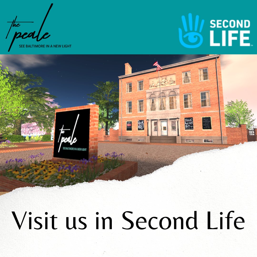 If you're a gamer then you'll love exploring our museum virtually. Log into your Second Life account or create one and come visit us in the digital sphere today! thepeale.org/the-peale-in-s…