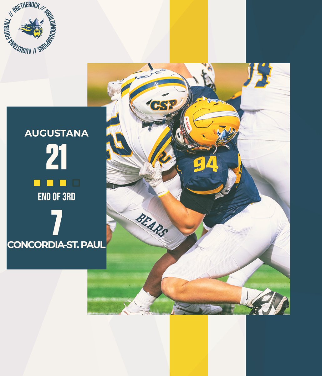 Still holding a lead through three 💪

#BeTheRock ⚔️ #BuildingChampions