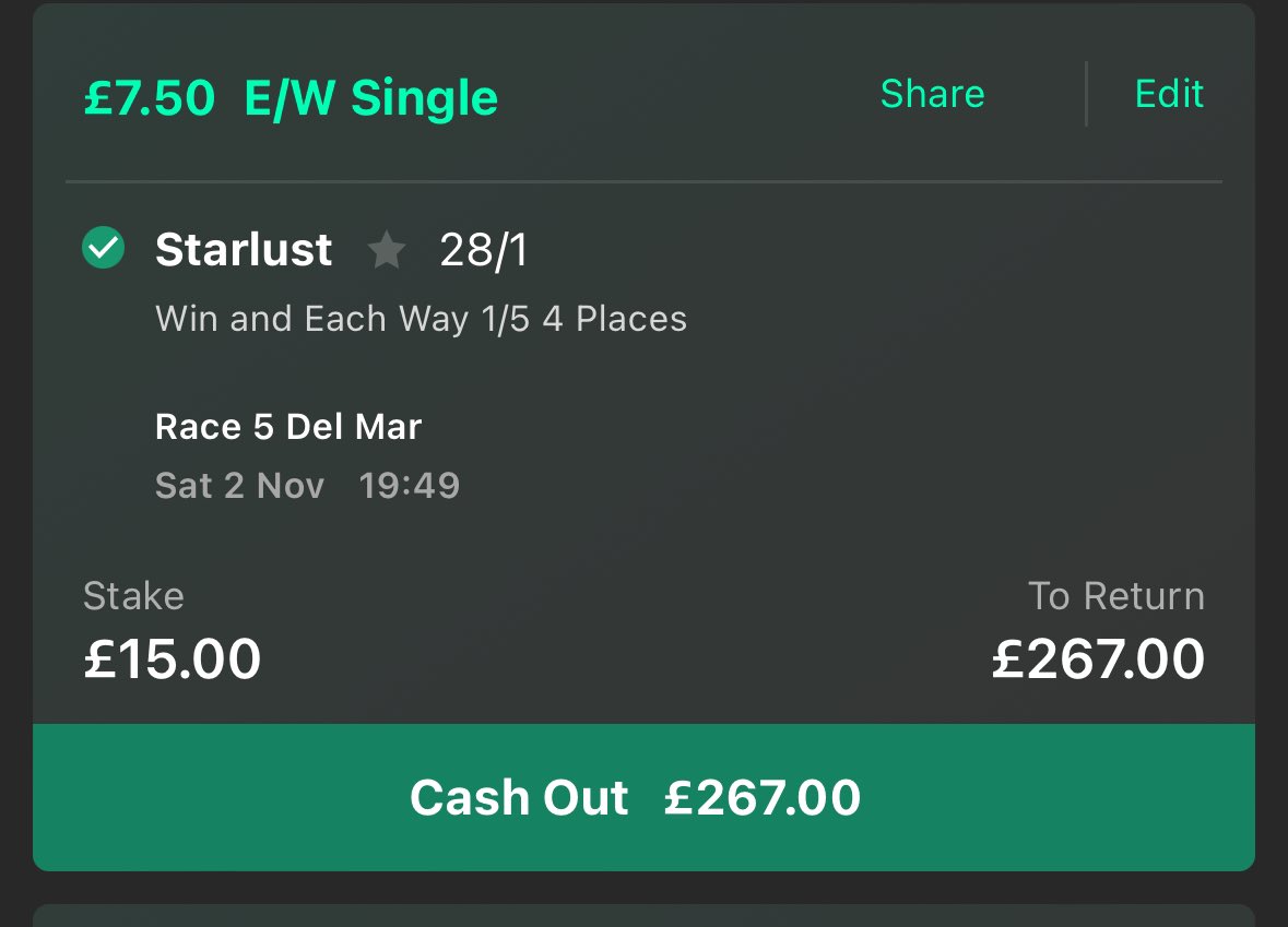 Target_Racing_'s tweet image. 💥💥💥BOOOOOOOOOM💥💥💥

Starlust!!!

Absolute incredible price at 28/1!!!!

Rossa Ryan with an incredible ride! How this was 28/1 we will never know! It came 3rd last year!

Posted this in our telegram, stop missing out ⬇️ 

t.me/+3OANkqzF8jtjM…

#HorseRacing #horseracingtips…