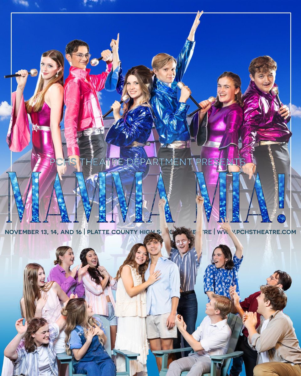 PCHS Theatre (@pchs_theatre) on Twitter photo 🎤 Ready to be a super trouper?! Don't miss MAMMA MIA this upcoming Nov 13, 14, & 16! Grab your tickets 🎟️ at pchstheatre.com before they sell out and let the music take you away! 🎶 <a href="/PCHSAthletics1/">PIRATE ACTIVITIES</a> <a href="/PCHSHalls/">PCHS Halls</a> <a href="/PCHSprincipals/">PCHS Administration</a> <a href="/pcmusicparents/">PCR3 Music Parents</a> <a href="/JayWHarris/">Dr. Jay Harris, Superintendent of Schools</a> <a href="/PlatteCountyR3/">PlatteCountyPirates</a> 🎤 Ready to be a super trouper?! Don't miss MAMMA MIA this upcoming Nov 13, 14, & 16! Grab your tickets 🎟️ at pchstheatre.com before they sell out and let the music take you away! 🎶 <a href="/PCHSAthletics1/">PIRATE ACTIVITIES</a> <a href="/PCHSHalls/">PCHS Halls</a> <a href="/PCHSprincipals/">PCHS Administration</a> <a href="/pcmusicparents/">PCR3 Music Parents</a> <a href="/JayWHarris/">Dr. Jay Harris, Superintendent of Schools</a> <a href="/PlatteCountyR3/">PlatteCountyPirates</a>