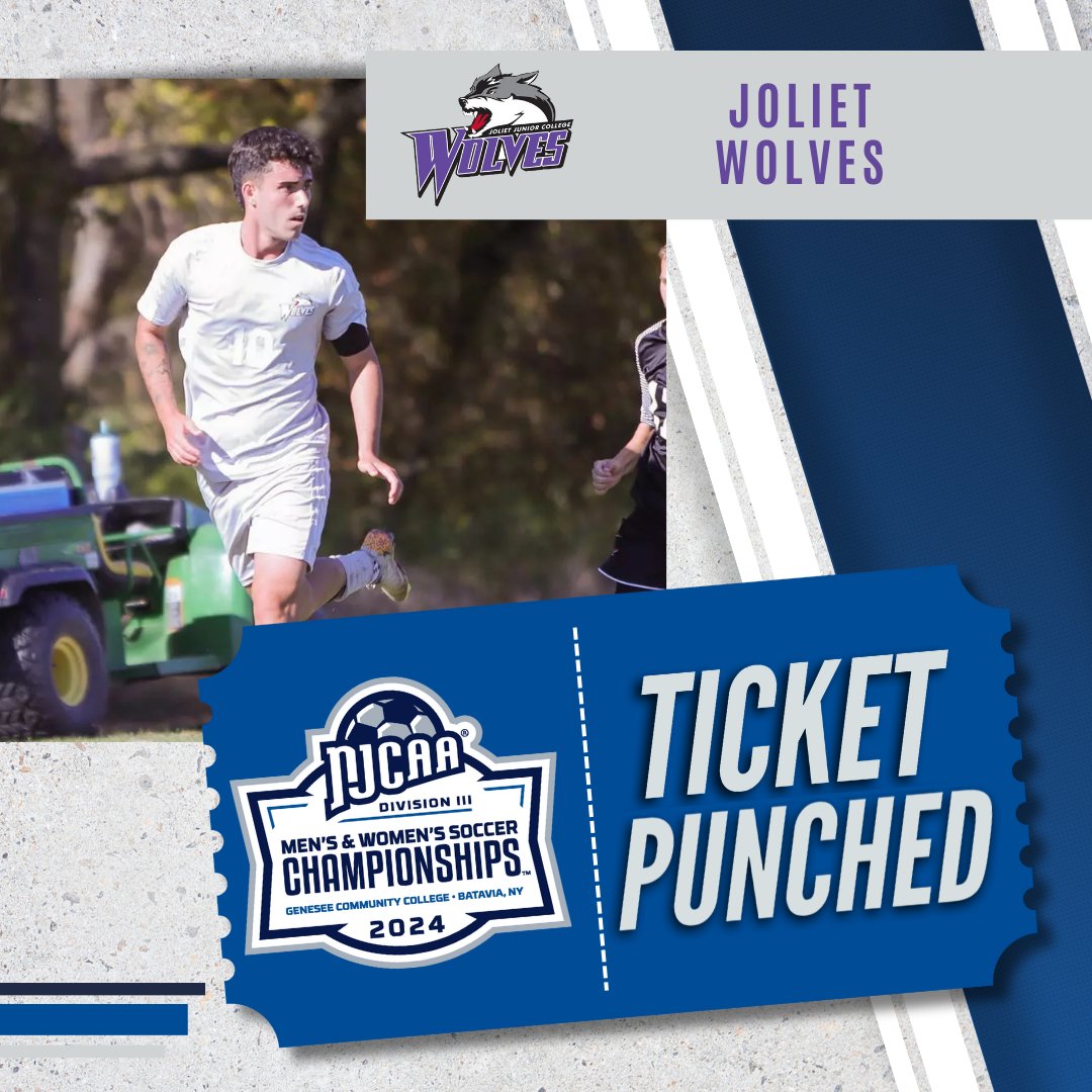 🚨𝑭𝒐𝒓 𝒕𝒉𝒆 𝒇𝒊𝒓𝒔𝒕 𝒕𝒊𝒎𝒆 𝒊𝒏 𝒑𝒓𝒐𝒈𝒓𝒂𝒎 𝒉𝒊𝒔𝒕𝒐𝒓𝒚...

Joliet wins the Midwest District and will advance to the 2024 #NJCAASoccer DIII Men's Championship for the first time in school history!

njcaa.org/sports/msoc/20…