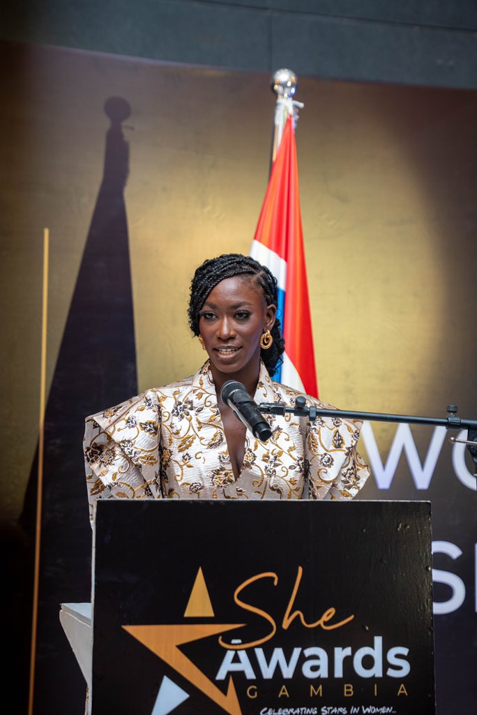 “She Awards shines light on the remarkable contributions of women and girls. It is not merely to celebrate the successes of women and girls but also inspire next generation of girls to let them know their dreams are valid.”

Founder of She Awards Ms <a href="/awagaiesq/">Awa Gai</a>