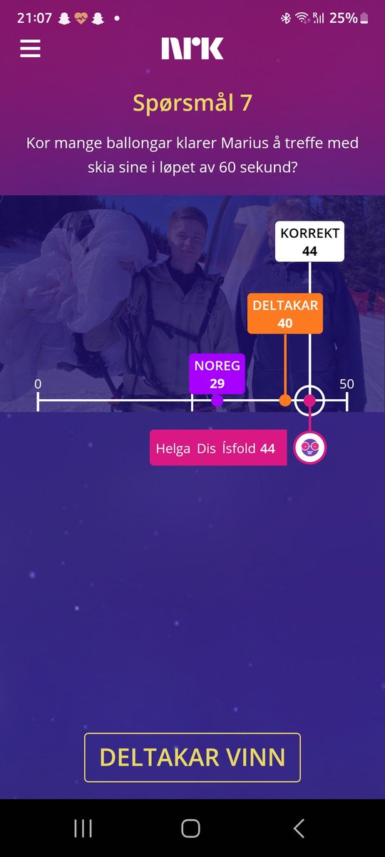 Just saying 👀

#allemot1 #nrk1 #winner