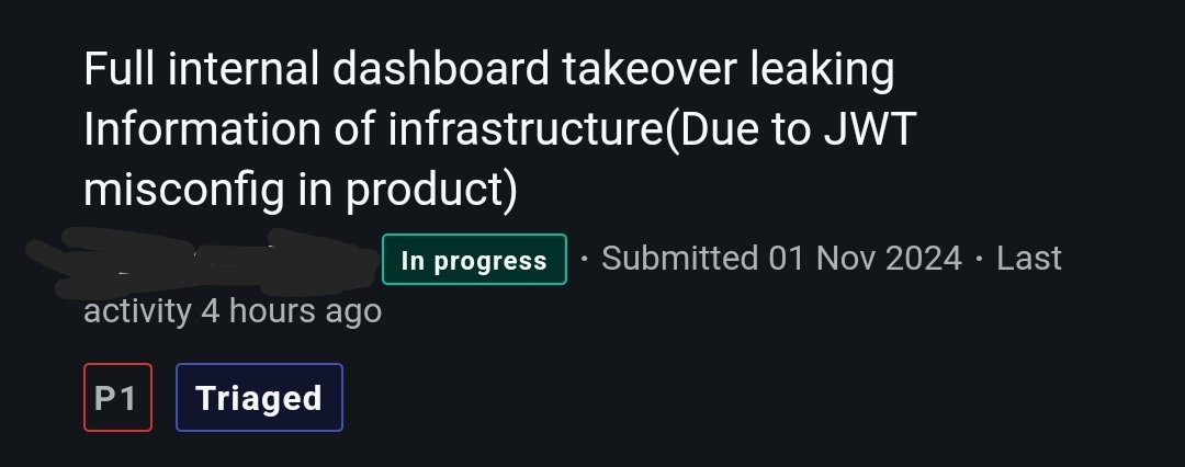 Should I publish a blog on this one ? This vulnerability I found on internal team panel which don't even have  Signup Functionality, But I was able to sign up :p.

#bugbountytip #bugbountytips #bugbounty #hacking
#informationsecurity