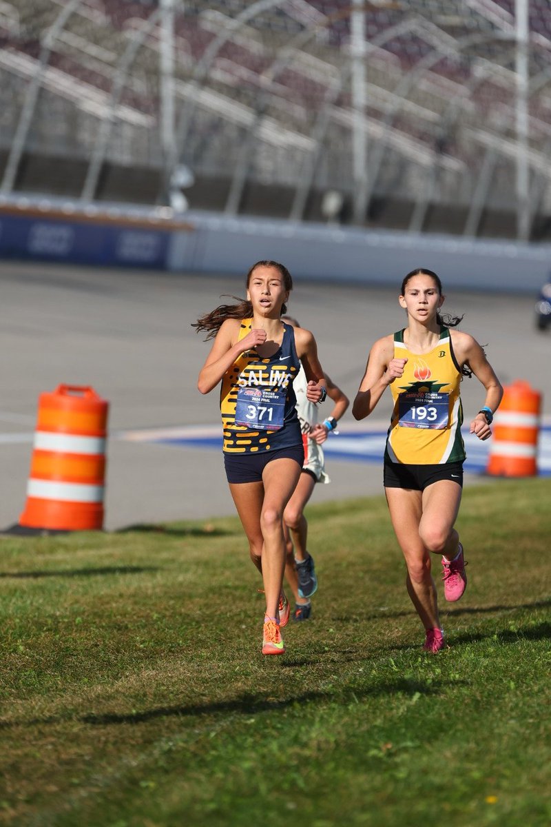 Saline girls XC - 2nd in the state!