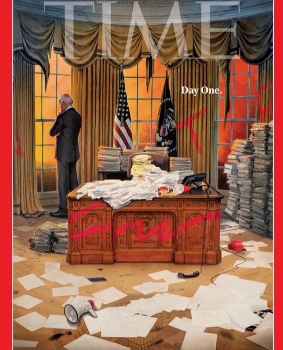 I don’t believe most of this nation truly comprehends the fucking mess that was left for Biden.  Thank you for doing an incredible, record-setting job, <a href="/POTUS/">President Donald J. Trump</a>.  We got it from here.