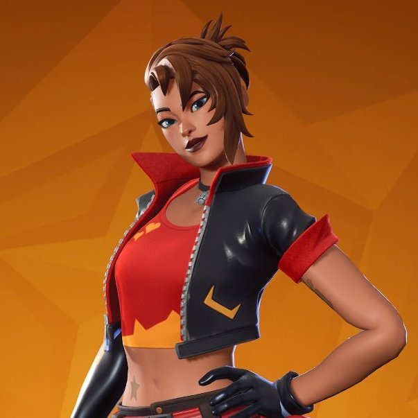 3XP1R3DD_0's tweet image. She's real and she is gonna be pinned until there's another reskin.