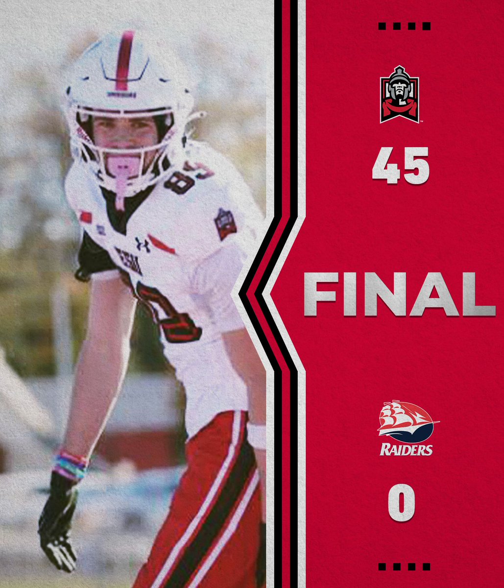 𝗙𝗜𝗡𝗔𝗟 ⚔️ 🏈 

Sean McTaggart finds John Siggins for four touchdowns and 239 yards on just seven receptions in a historic performance!

- McTaggart throws for 415 yards, for his first 300 and 400-yard contest in his career.

- Siggins recorded 205 first-half receiving yards,