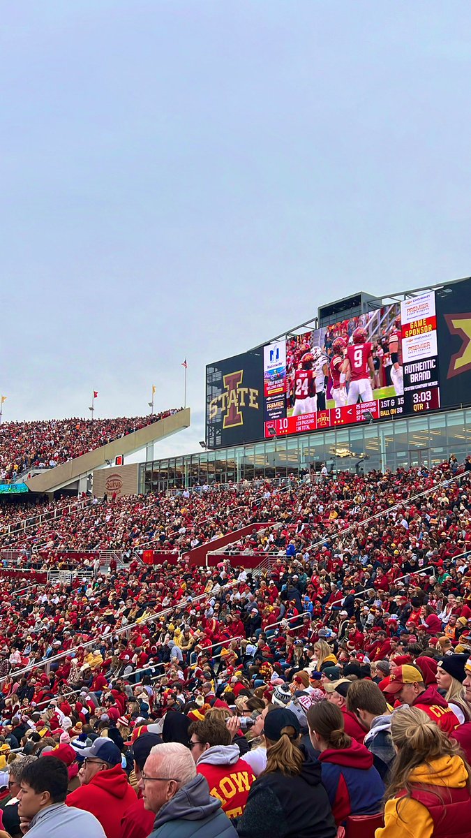 Hey <a href="/mattvanwinkle/">Matt Van Winkle</a> I think the Sukup end zone is doing just fine today!