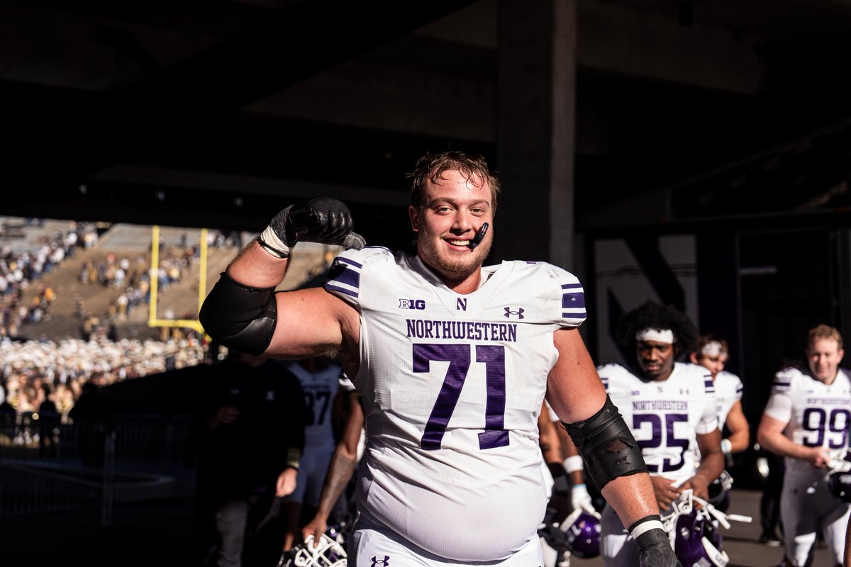 Northwestern Football tweet media
