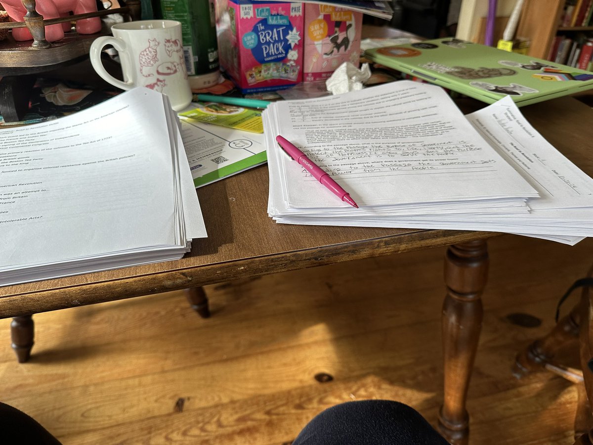 Guess it’s a work weekend. Grading today and tomorrow I’m off on an all day field trip to a model UN conference in NH!