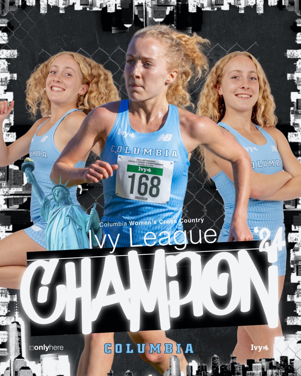 🍃🏆 IVY LEAGUE CHAMPION 🏆🍃

Phoebe Anderson wins the <a href="/IvyLeague/">Ivy League</a> Women's Cross Country individual title with a time of 19:52.7 in the 6k!

#RoarLionRoar🦁 // #OnlyHere🗽