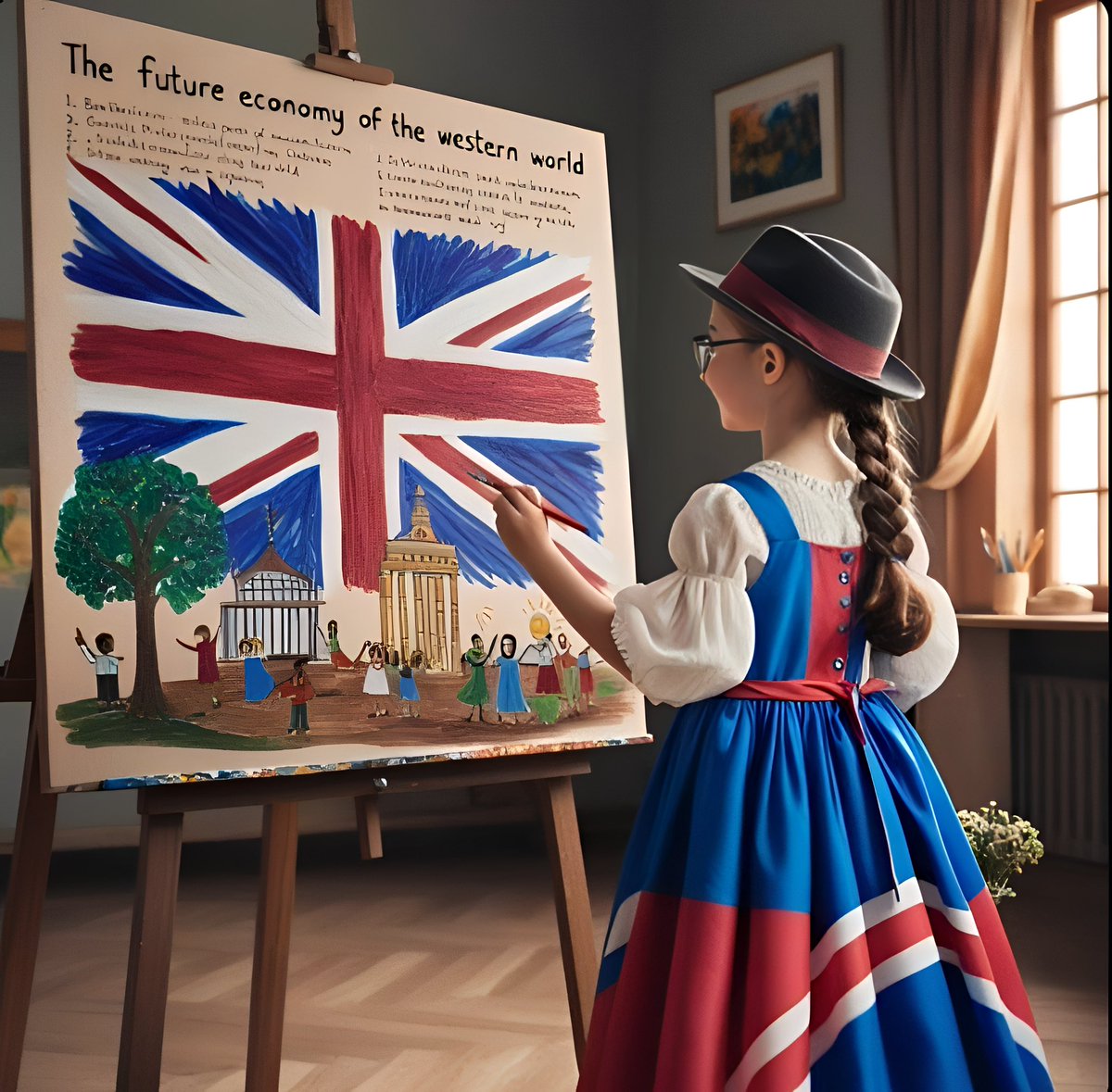 Hope_Enimien's tweet photo. Art title : Children in art : The Wonder in a child’s heart https://t.co/qA85UNkQNG