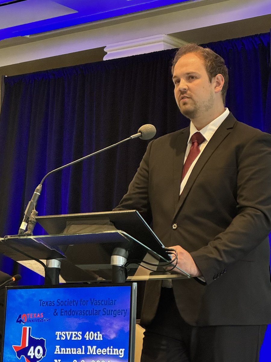 Dell Med Vascular Surgery (@dellmedvascular) on Twitter photo <a href="/UTGenSurgery/">UT Austin Surgery Residency</a> resident & future vascular surgeon Josh Crapps presenting at the Texas Society for Vascular & Endovascular Surgery on cerebrovascular injuries!
#VascSurg #meded <a href="/pedrogrt/">Pedro Teixeira</a> <a href="/UTGenSurgery/">UT Austin Surgery Residency</a> resident & future vascular surgeon Josh Crapps presenting at the Texas Society for Vascular & Endovascular Surgery on cerebrovascular injuries!
#VascSurg #meded <a href="/pedrogrt/">Pedro Teixeira</a>