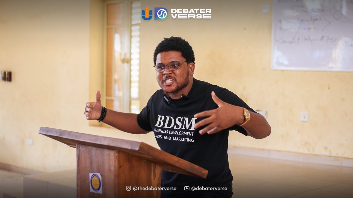 thedebaterverse's tweet photo. Battle lines drawn, words sharpened.
Word War VI: Day 2 Highlights from Ilorin.
With, intellect and linguistic prowess on display!!!
#WordWarVI #debaterverse https://t.co/OJS6oclMNI