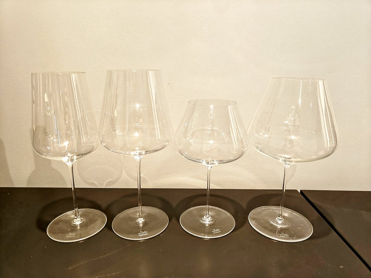 For anyone curious about the new Zalto Balance glass.

Real life shot of Universal, Bdx, Balance, Burg.