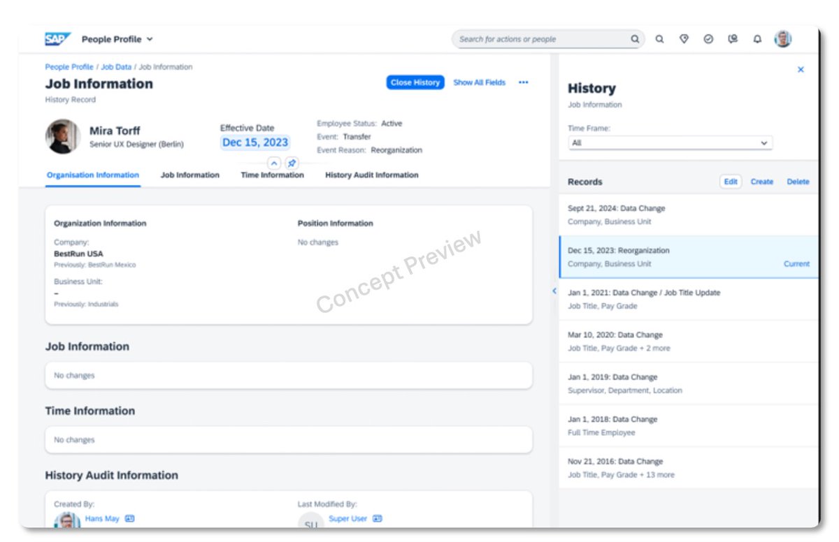 𝐎𝐧𝐞 𝐨𝐟 𝐦𝐲 𝐟𝐚𝐯𝐨𝐫𝐢𝐭𝐞 𝐤𝐞𝐲 𝐚𝐧𝐧𝐨𝐮𝐧𝐜𝐞𝐦𝐞𝐧𝐭𝐬 𝐚𝐭 𝐒𝐮𝐜𝐜𝐞𝐬𝐬𝐂𝐨𝐧𝐧𝐞𝐜𝐭: 𝐍𝐞𝐰 𝐏𝐞𝐨𝐩𝐥𝐞 𝐏𝐫𝐨𝐟𝐢𝐥𝐞, 𝐟𝐞𝐚𝐭𝐮𝐫𝐢𝐧𝐠 𝐚 𝐜𝐨𝐦𝐩𝐥𝐞𝐭𝐞 𝐡𝐢𝐬𝐭𝐨𝐫𝐲 𝐯𝐢𝐞𝐰 𝐰𝐢𝐭𝐡𝐢𝐧 𝐭𝐡𝐞 𝐩𝐫𝐨𝐟𝐢𝐥𝐞

- Navigate historical records more easily
