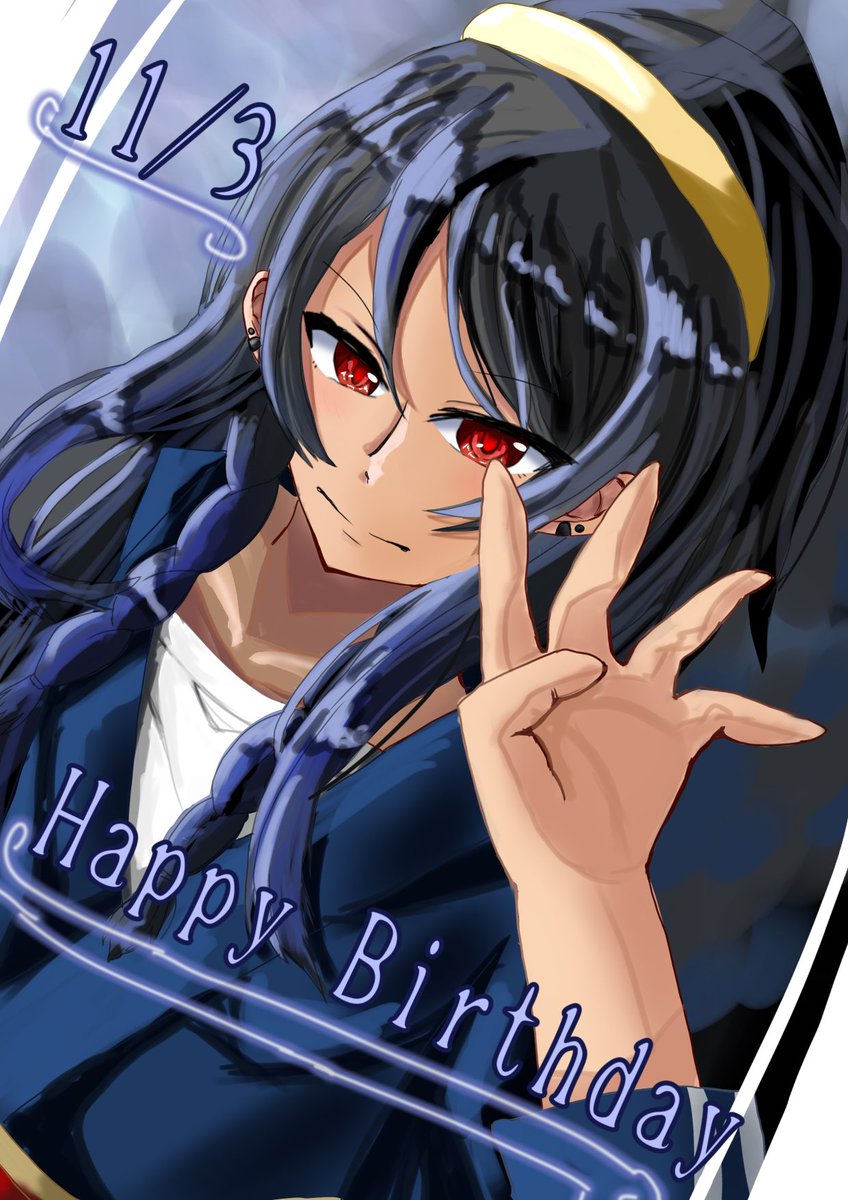 raneratea's tweet photo. お誕生日おめでとうございます🎂
 #kouchart #ニート部アート https://t.co/iiVEYAvKOU