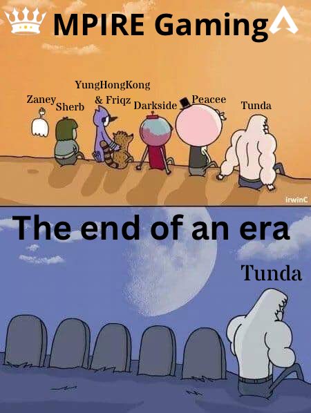 CoachPeacee's tweet image. The end of an era @gaming_mpire 🥺 #MPIRErising