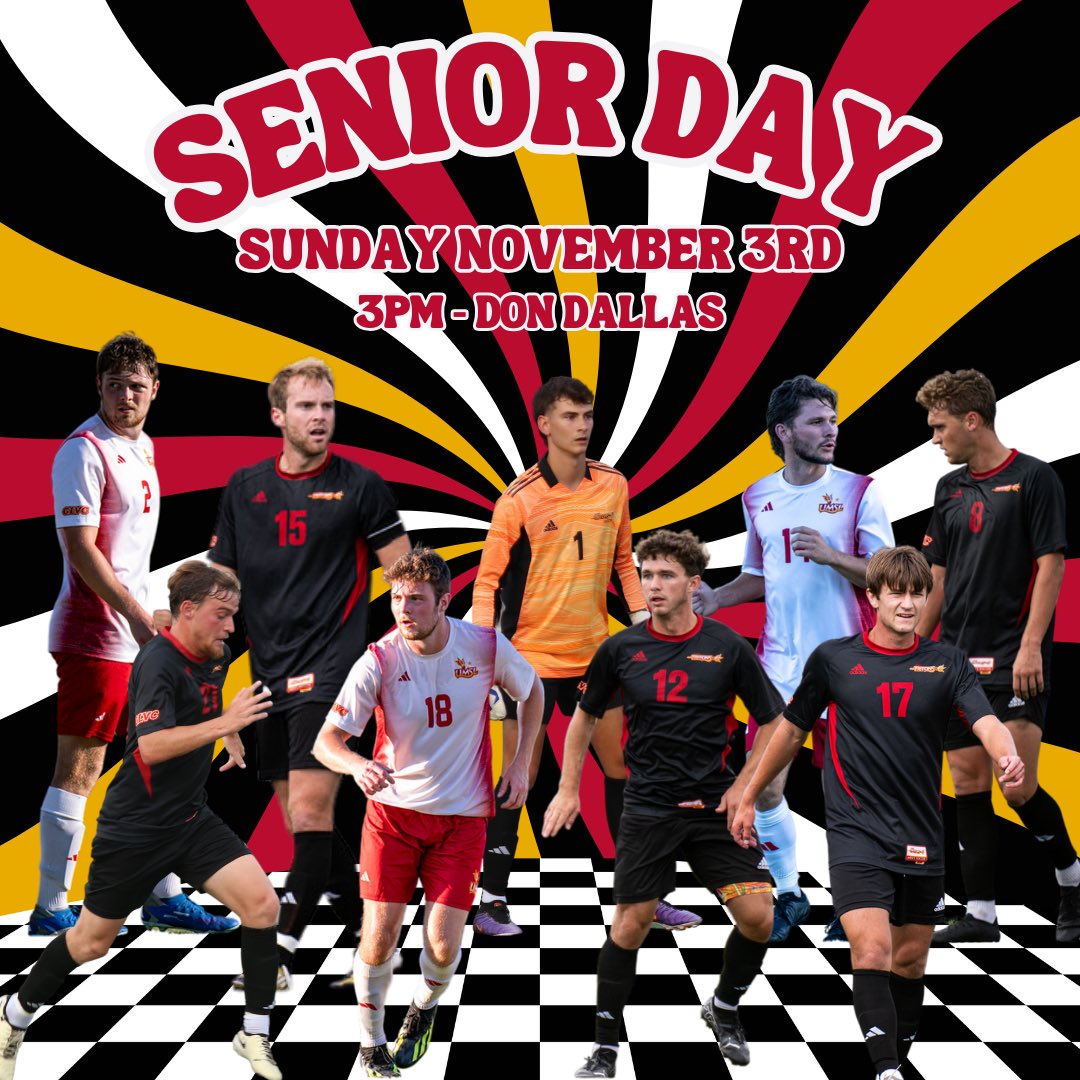 UMSLMSOC's tweet photo. Don Dallas is the place to be tomorrow as we close out the regular season and celebrate this fantastic senior class. See you there!

#RaiseTheBar https://t.co/Oj8YdgvK43
