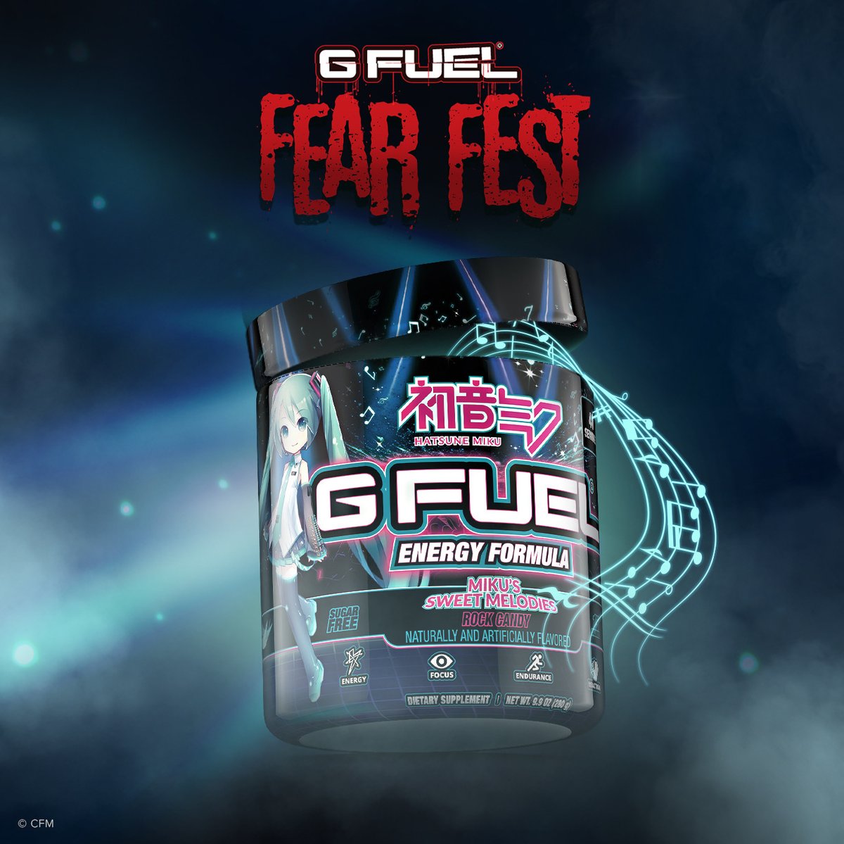 🤩 M𝗜𝗞𝗨 𝗚𝗜𝗩𝗘𝗪𝗔𝗬 🤩

💕 LIKE + FOLLOW TO WIN A #HatsuneMiku x #GFUEL COLLECTOR'S BOX! 2 WINNERS picked next week!

😱 MIKU's ENTIRE COLLECTION is NOW AVAILABLE in honor of FEAR FEST! 

Get yours while supplies last: gfuel.ly/hatsune-miku--…