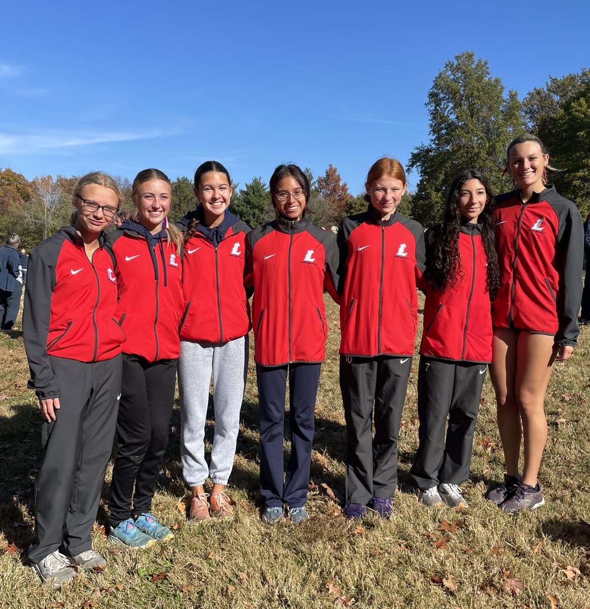 Great day to be an Eagle! Boys and girls cross country teams both qualified for STATE! Boys finished 2nd and the girls finished fourth at districts to qualify!
