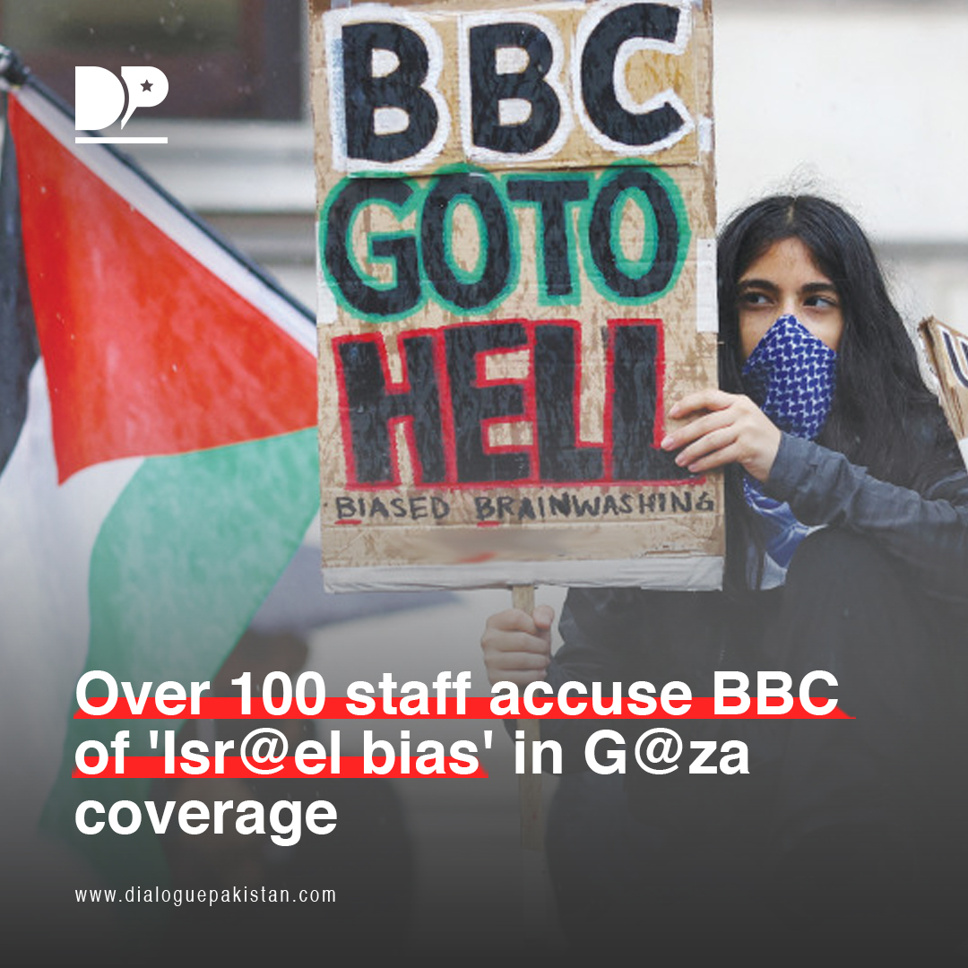 DialoguePak's tweet image. The letter includes signatures from 230 individuals, including 101 anonymous BBC staff, who accuse the broadcaster of biased reporting favoring Isr@el.

dialoguepakistan.com/en/world/over-…

#DialoguePakistan #Signatures #Individuals #BBC #Broadcaster #Biased #Reporting #Favoring #Israel
