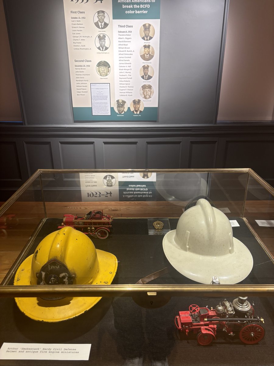 Join us on November 7th for "Remembering the Legacy," a conversation with the children of some of Baltimore City Fire Department’s first African American firefighters and officials. ow.ly/jR3Y50TYsAY